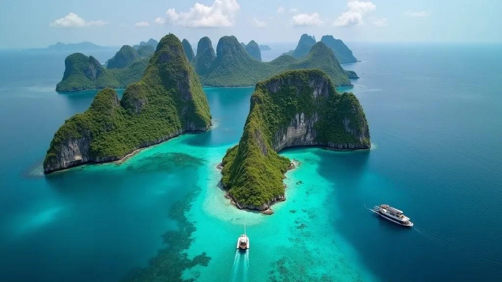 Reaching Wayag by Liveaboard